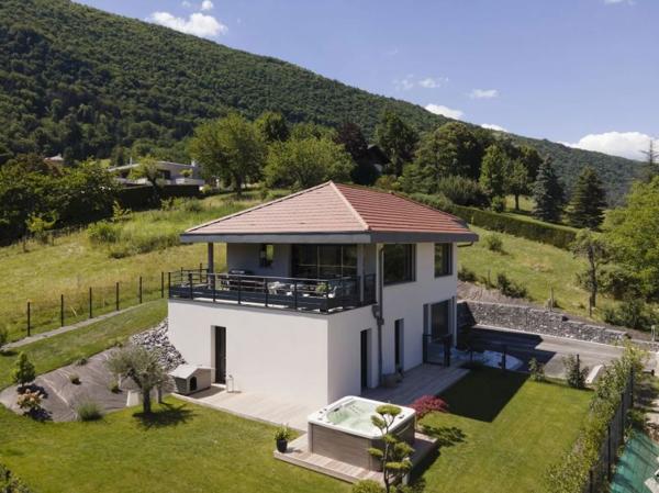 Terrains constructibles viabilisés à Viuz-en-Sallaz - Projet Maison possible à partir de 548 750  (terrain + maison)