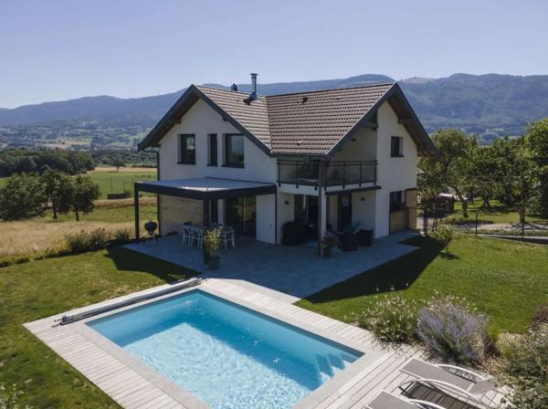 Terrains constructibles viabilisés à Viuz-en-Sallaz - Projet Maison possible à partir de 548 750  (terrain + maison)