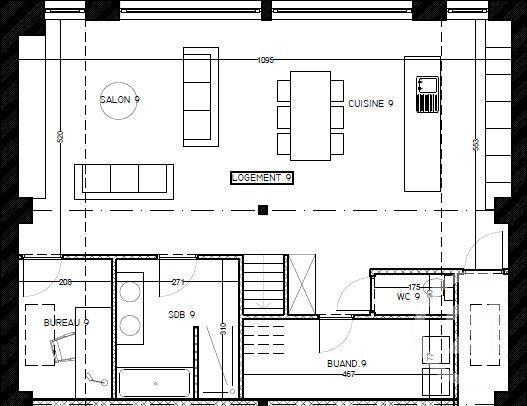 Appartement Loft à vendre  3 pièces - 90 m2 ROUBAIX - 59