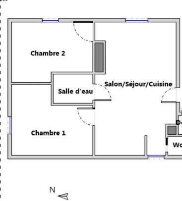 Appartement à vendre 3 pièces 50 m² Paris 10