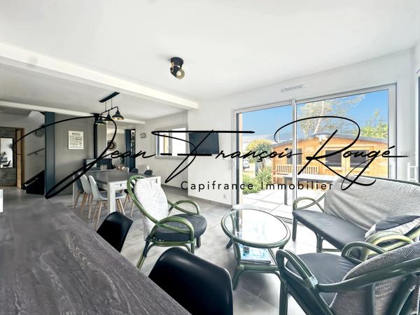 Maison contemporaine de 149 m² avec vie de plain-pied et à seulement 350 mètres de la plage !!!