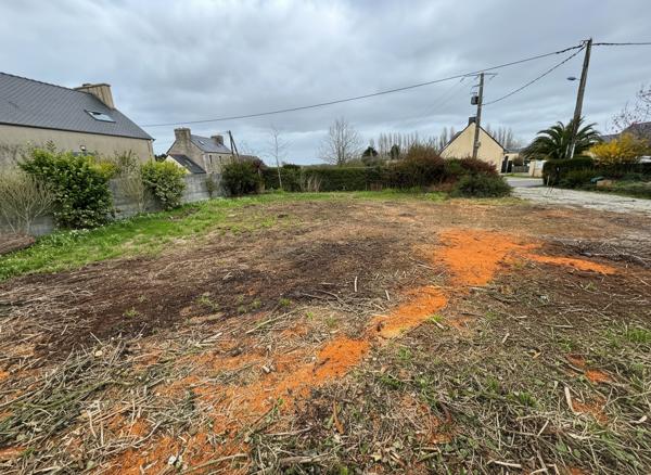 A vendre Terrain Constructible Cleder  449 m2