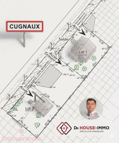 Terrain à vendre de 461 m²
