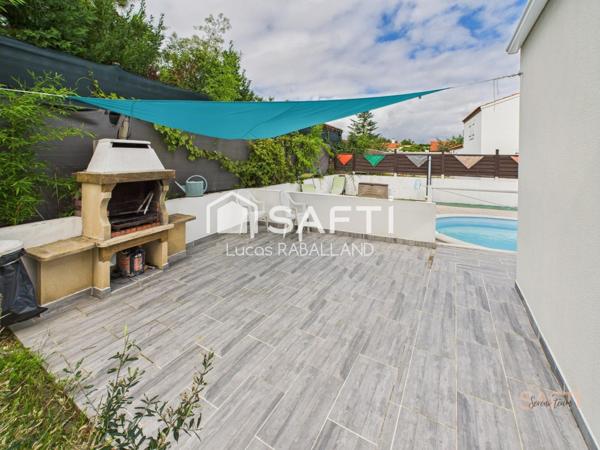 Maison 5 pièces de 95 m² avec piscine