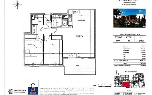 Appartement à louer