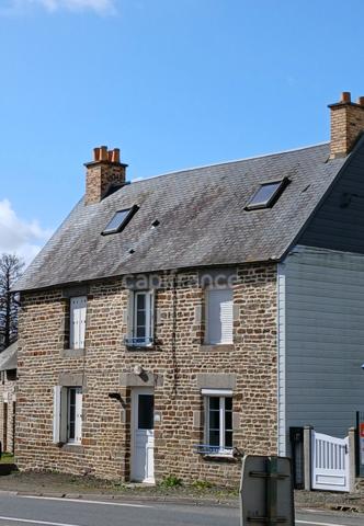 Maison 3 pièces en pierre à restaurer - LA GRAVERIE (14350)