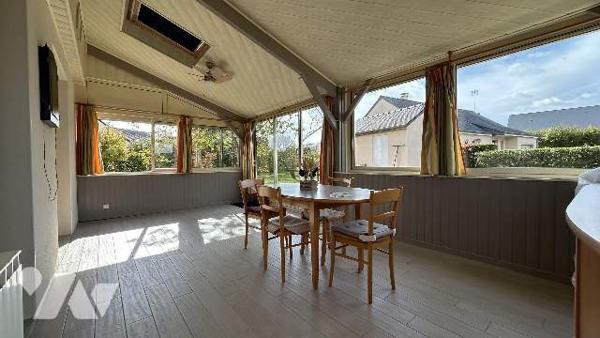 PAVILLON 128m², 3 CHAMBRES, VERANDA, TERRAIN