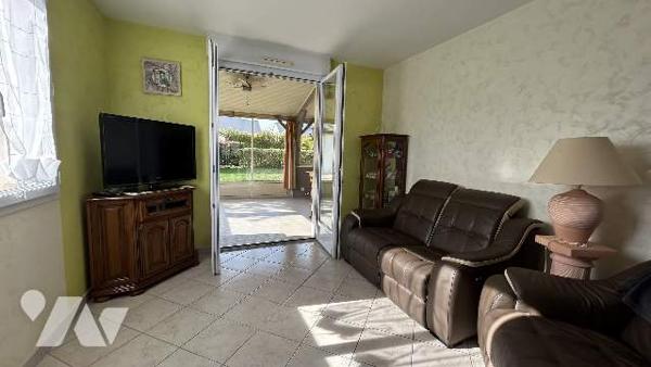 PAVILLON 128m², 3 CHAMBRES, VERANDA, TERRAIN