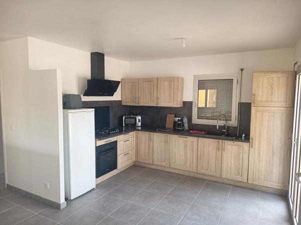 Villa plain-pied en bord de mer.