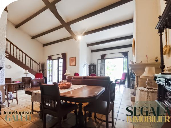 Carmaux (81400) Centre Ville - Maison familiale avec grande pièce déplafonnée