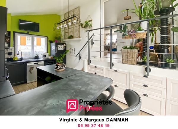 Maison 2 - 3 chambres avec jardin