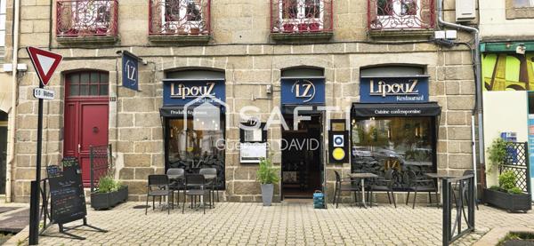 MORLAIX CENTRE - RESTAURANT CLÉ EN MAIN, EMPLACEMENT DE CHOIX, STATIONNEMENTS, MURS DISPONIBLES !