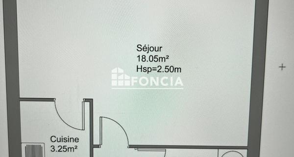 Location Studio 27.9 m² - Boissy-saint-léger 94470