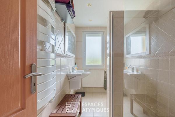 Maison des années 50 rénovée esprit loft