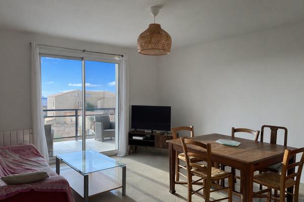 SAINT PIERRE LA MER APPARTEMENT T3 VUE MER DANS RESIDENCE SECURISEE