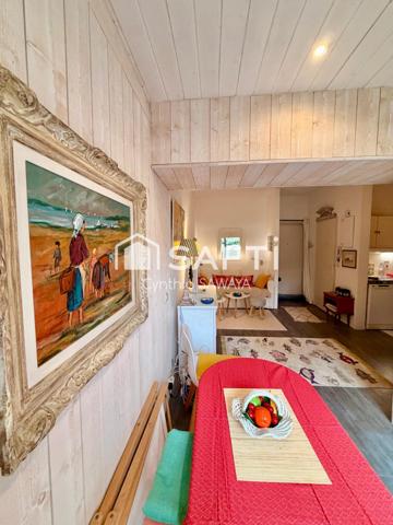 Appartement T2 RDC, jetée Moulleau, avec place de parking