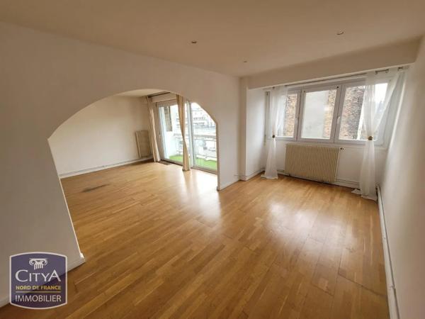 Appartement à louer 2 pièces 62m² Boulogne-sur-Mer (62200)