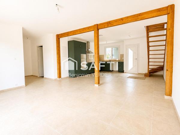 Maison familiale rénovée 115m², 5 chambres, Gare et commodités à pied