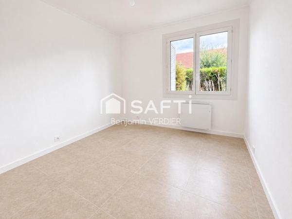Maison familiale rénovée 115m², 5 chambres, Gare et commodités à pied