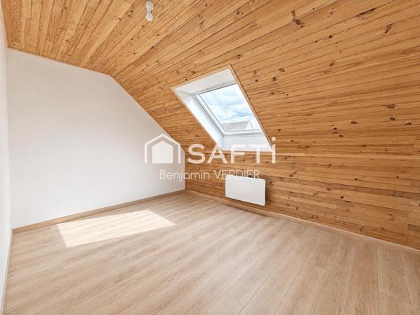 Maison familiale rénovée 115m², 5 chambres, Gare et commodités à pied