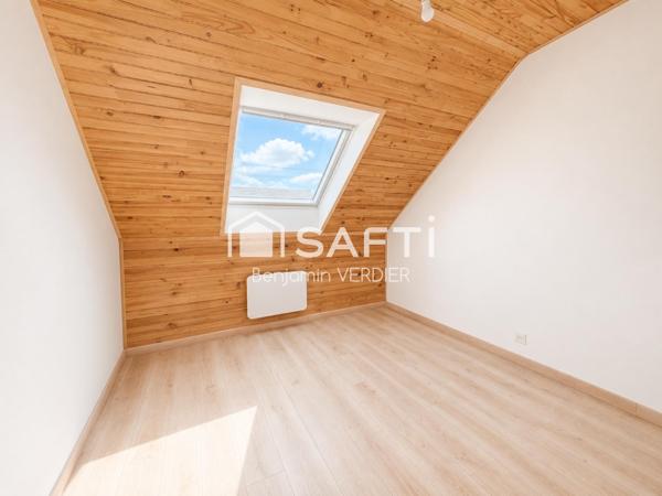 Maison familiale rénovée 115m², 5 chambres, Gare et commodités à pied