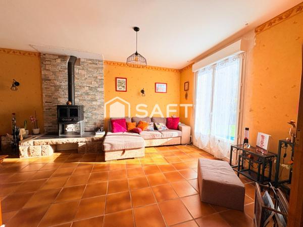 A Guénin, maison de 177m2 sur terrain de 2812 m2, 6 chambres