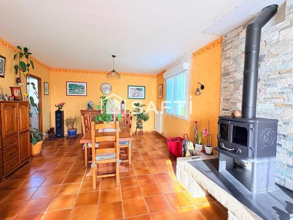 A Guénin, maison de 177m2 sur terrain de 2812 m2, 6 chambres