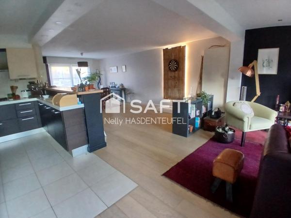 MAISON 3 CHAMBRES - BUREAU - GARAGE - PATIO ENSOLEILLE - POSSIBILITE DE SEMI PLAIN PIED