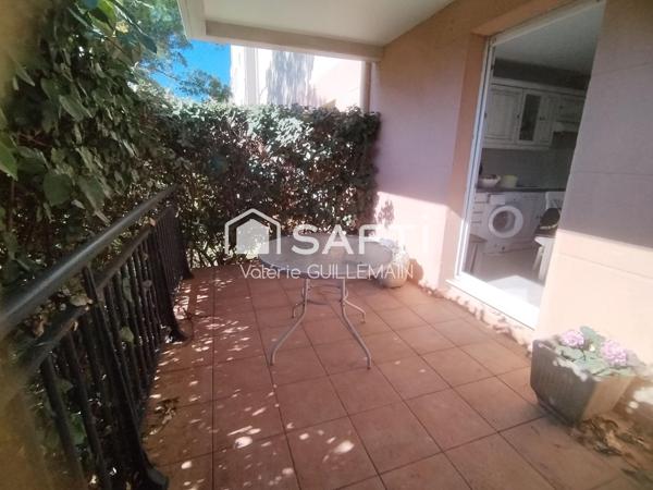 Appartement T3 en rez de jardin dans résidence sécurisée