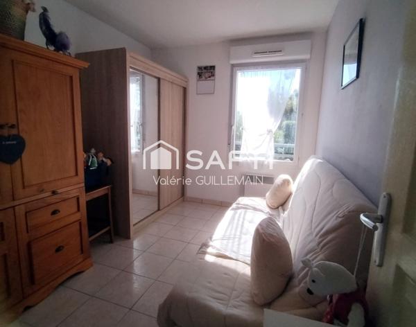 Appartement T3 en rez de jardin dans résidence sécurisée