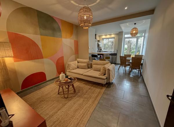 Villeneuve-sur-Lot (47300) Villeneuve sur lot, charmante maison de ville rénovée avec jardinet