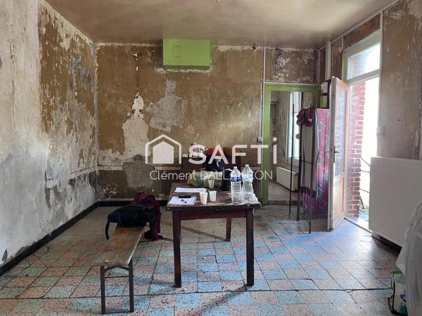 Maison de 112m² avec Jardin et garage à HAM.