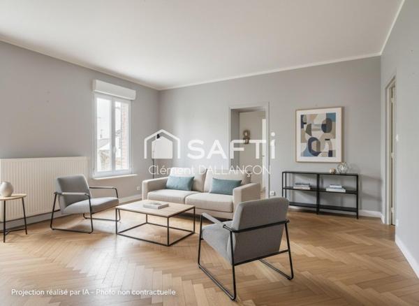 Maison de 112m² avec Jardin et garage à HAM.