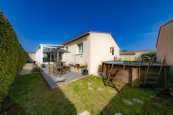 Clarensac (30870) Clarensac - Coup de cœur – Maison 127 M² de plain-pied avec véranda, jardin, piscine et Garage