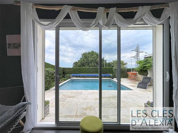 Maison -Trois Chambres- Terrain-Piscine