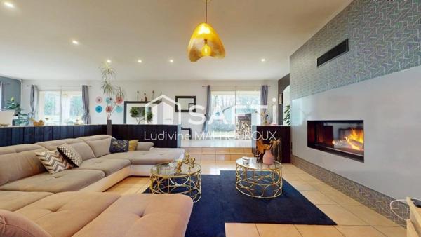 Plain-pied 209 m² au bout d’une impasse, sans vis-à-vis,au calme absolu