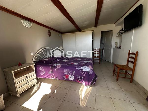 Maison 80m2 avec piscine 5 min de la plage