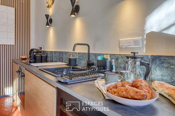 Appartement de charme entièrement rénové et meublé