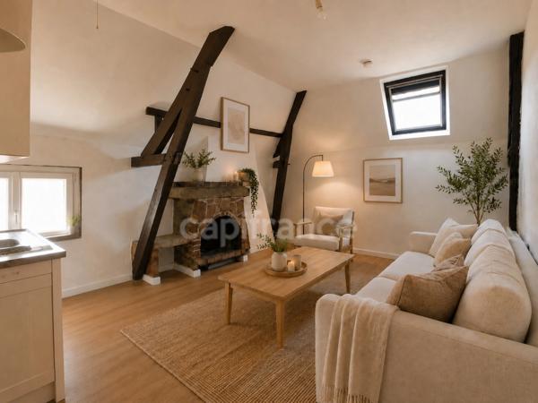 Appartement à vendre 2 pièces de 33m² - La ville du bois - Belle opportunité en centre-ville pour habiter ou investir
