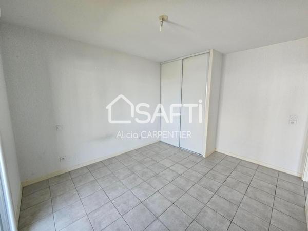 Appartement vendu loué avec ascenseur et une place de parking privative sécurisée