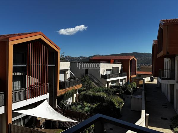 Saint Julien/ Caillols - 3 pièces 58 m2 - Balcon vue collines