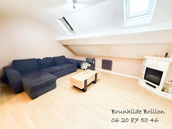 Liévin, appartement  duplex , 1 chambre, stationnement