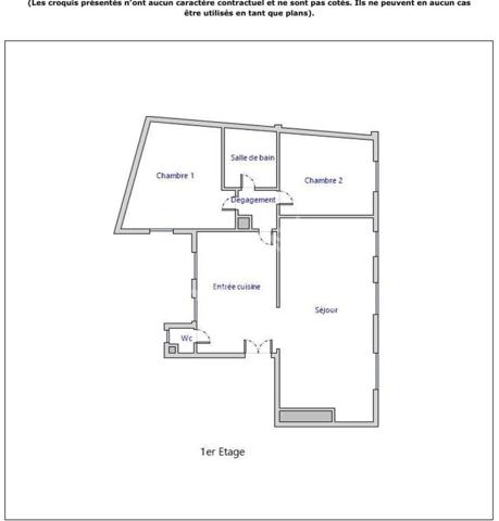 Appartement Paris 3/4 pièces 74.85 m2