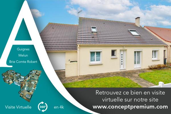 Maison spacieuse à vendre à Guignes - 4 chambres et jardin !