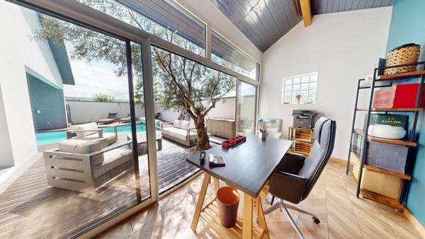 Maison d’architecte contemporaine avec piscine – Cessieu (38110)