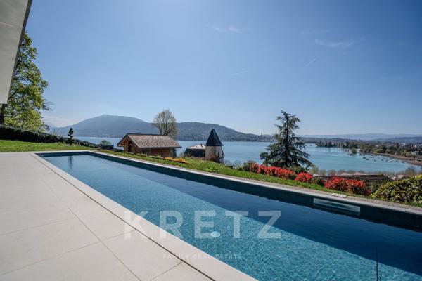 Villa d'exception avec vue sur le Lac d'Annecy
