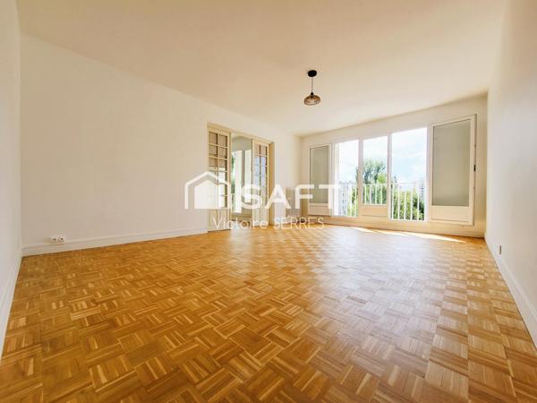 Appartement Caen St Ouen - 3 chambres - balcon - stationnement
