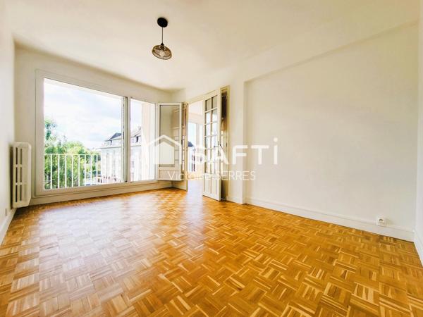 Appartement Caen St Ouen - 3 chambres - balcon - stationnement