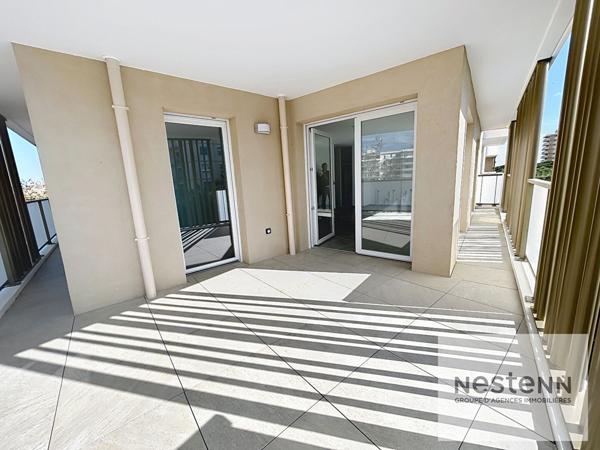 Fréjus plage dans résidence neuve T3, terrasse, garage