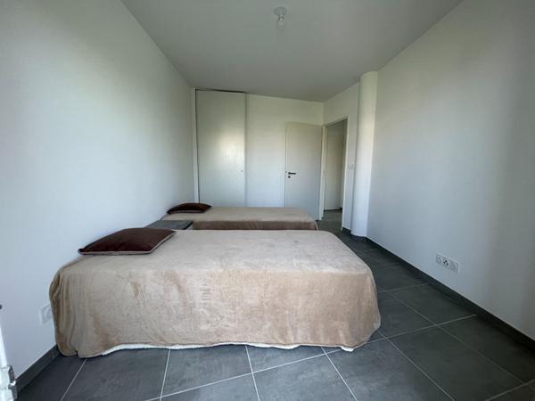 Fréjus plage dans résidence neuve T3, terrasse, garage